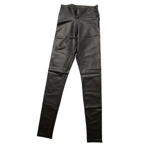 La Scala Womens Leggings Polyester Black Size Small